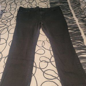 DC Jean's Size 26W  Black, Straight Leg